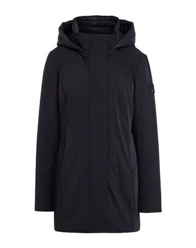Dekker Woman Coat Midnight Blue Size 12 Polyamide, Elastane