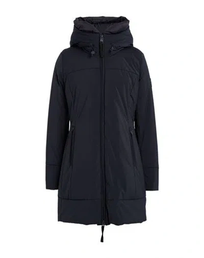 Dekker Woman Coat Midnight Blue Size 16 Polyester, Elastane