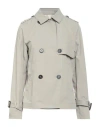 Dekker Woman Jacket Sage Green Size 4 Polyester In Gray