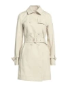 Dekker Woman Overcoat Beige Size 8 Polyester