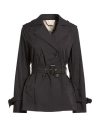 Dekker Woman Overcoat & Trench Coat Black Size 8 Polyester In Black