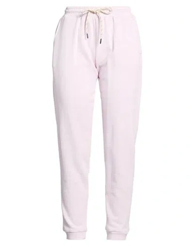 Dekker Woman Pants Lilac Size S Cotton In White