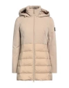 Dekker Woman Puffer Beige Size 8 Polyamide, Elastane