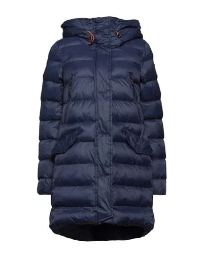 Dekker Woman Down Jacket Blue Size 10 Polyamide