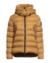 Dekker Woman Down Jacket Camel Size 8 Polyamide In Beige