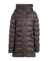 Dekker Woman Puffer Chocolate Brown Size 6 Polyamide