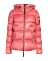 Dekker Woman Down Jacket Coral Size 10 Polyamide In Red