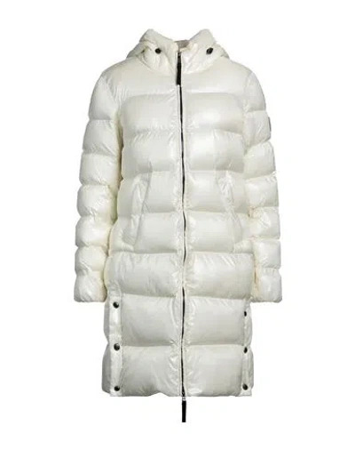 Dekker Woman Down Jacket Cream Size 14 Polyamide In White