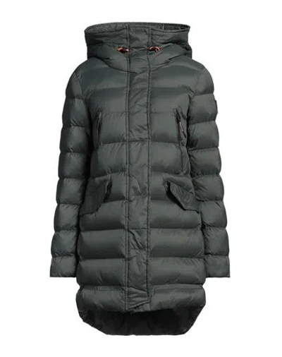 Dekker Woman Puffer Dark Green Size 8 Polyamide