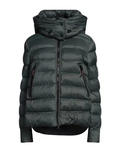Dekker Woman Puffer Green Size 6 Polyamide In Green