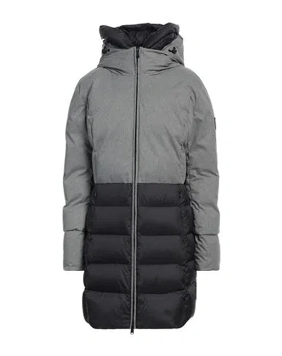 Dekker Woman Puffer Grey Size 14 Polyester, Polyamide