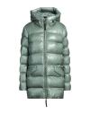 Dekker Woman Puffer Sage Green Size 12 Polyamide In Sage Green