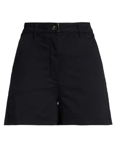 Dekker Woman Shorts & Bermuda Shorts Black Size 12 Cotton, Elastane