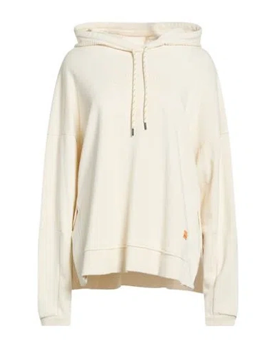 Dekker Woman Sweatshirt Ivory Size S Cotton In White