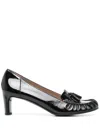 Del Carlo 55mm Baby Pumps In 黑色