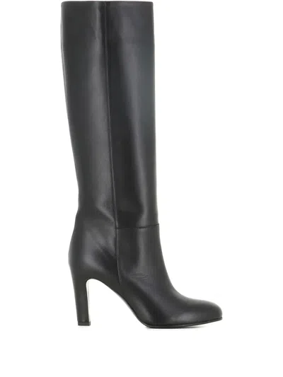 DEL CARLO 80MM ROUND-TOE HEELED BOOTS