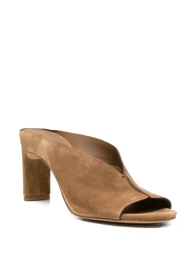 Del Carlo Almond-toe Sandals In Multi