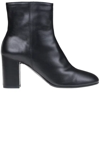 Del Carlo Axis Ankle Boots In Black