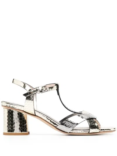 Del Carlo Ben 55mm Open-toe Sandals In Pirita