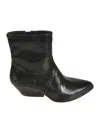 Del Carlo Crio Low Boots In Black
