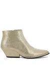 DEL CARLO CRIO 50MM LEATHER ANKLE BOOTS