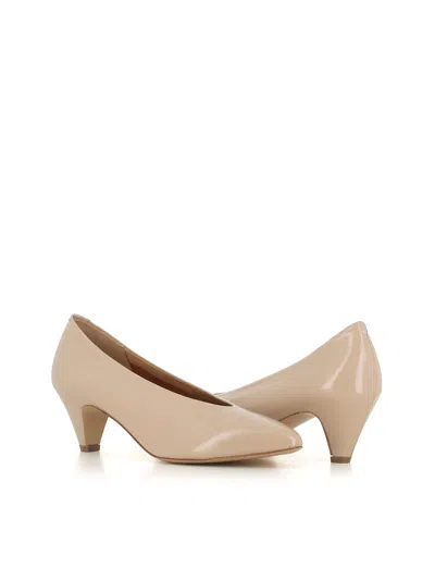 Del Carlo Point Toe Pumps In Brown