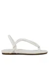 Del Carlo Knotted Strap Leather Sandals