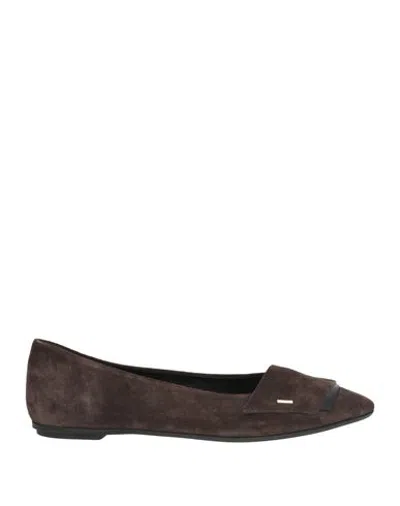 Del Carlo Footwear - Ballet Flats In Lead