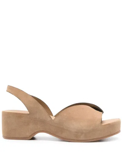Del Carlo Horus Sandal In Neutral