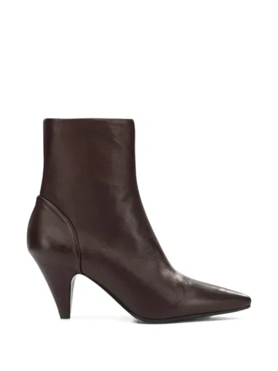 Del Carlo Pointed-toe Ankle Boots In Multi