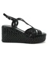 Del Carlo Pons Quintana Leather Ankara Sandals