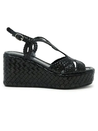 Del Carlo Pons Quintana Leather Ankara Sandals