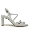 Del Carlo Roberto  Leather Sandals In White