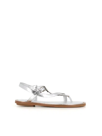 Del Carlo Sandal 11906 In Silver