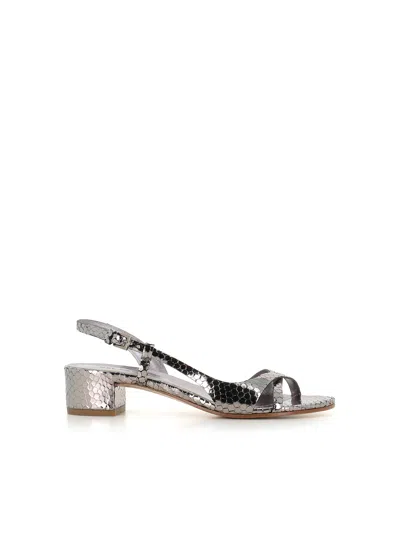 Del Carlo Sandal 12111 In Silver