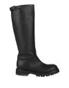 Del Carlo Woman Boot Black Size 8 Leather