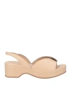Del Carlo Wedge 11730 In Beige