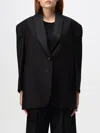 Del Core Blazer  Woman Color Black In Schwarz