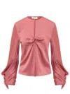 Del Core Blouse With Bow