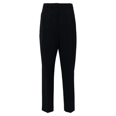 Del Core Carrot Leg Trousers In Black