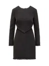 Del Core Cut-out Dress In Black