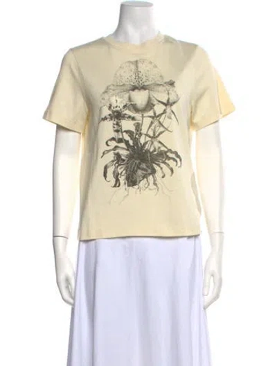 Pre-owned Del Core Graphic Print Crew Neck T-shirt W/ Tags In Neutral