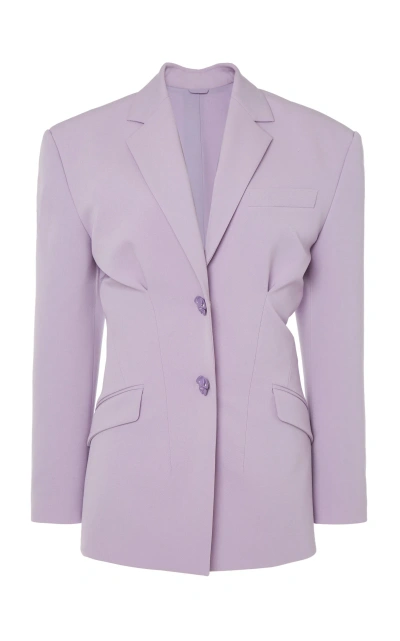 Del Core Hourglass Jacket In Purple