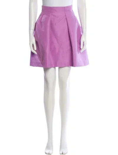 Pre-owned Del Core Knee-length Skirt In Purple