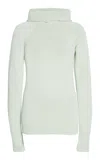 Del Core Knit Hoodie Sweater In Off-white