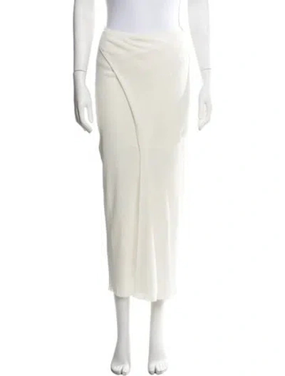 Pre-owned Del Core Long Skirt In Neutrals