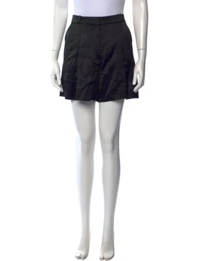 Pre-owned Del Core Mini Shorts In Black