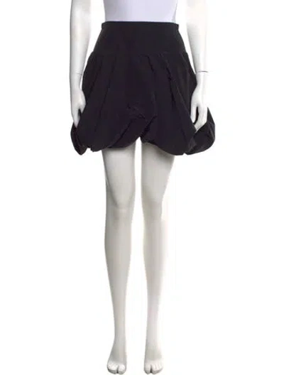 Pre-owned Del Core Mini Skirt W/ Tags In Black