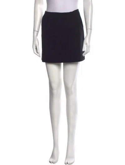 Pre-owned Del Core Mini Skirt W/ Tags In Black