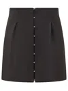 Del Core Mushroom Skirt In Black